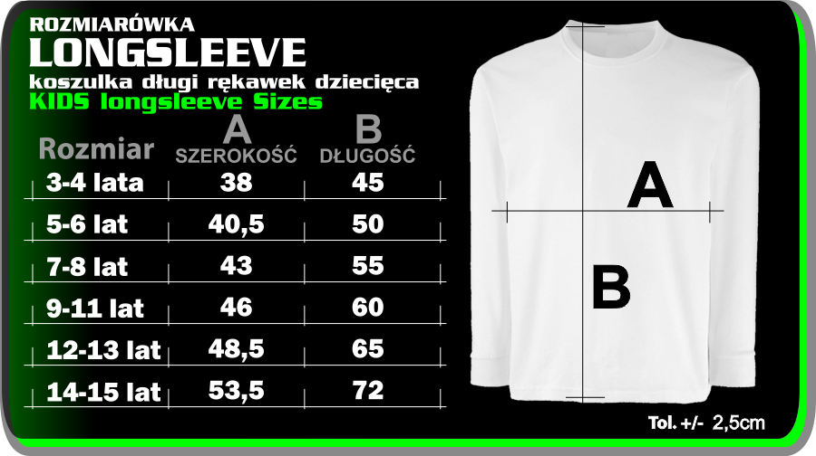 LONGSLEEVE DZIECIECY